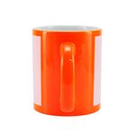 Caneca-para-Sublimacao-de-Ceramica-Cor-Laranja-Fluorescente-com-Faixa-Branca