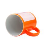 Caneca-para-Sublimacao-de-Ceramica-Cor-Laranja-Fluorescente-com-Faixa-Branca