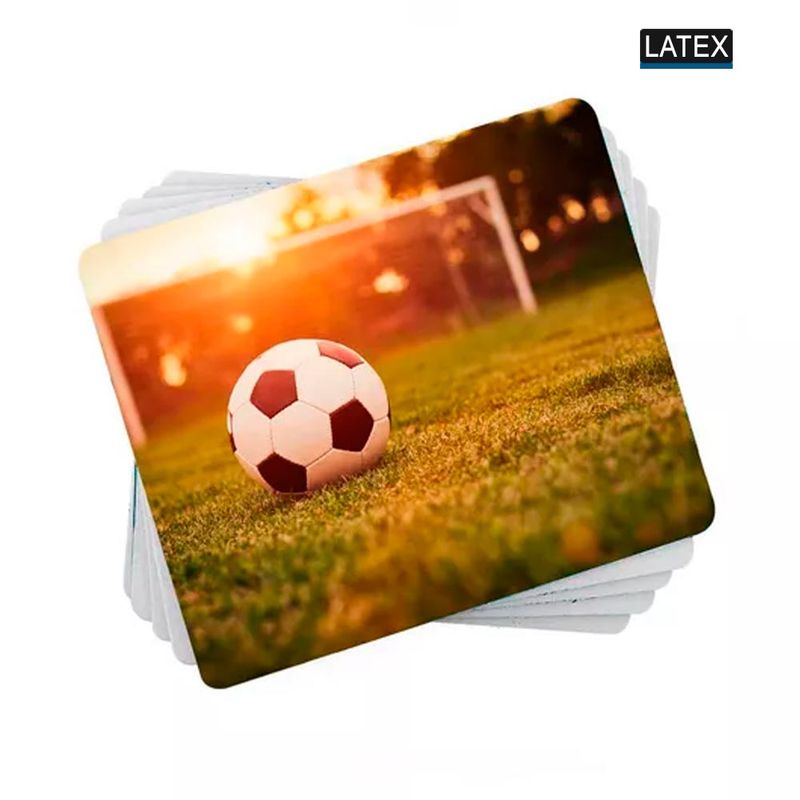 MousepaddeLatexRetangular19x23cm10Unidades
