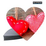 MousePaddeNeopreneCoracao23x20cm10Unidades