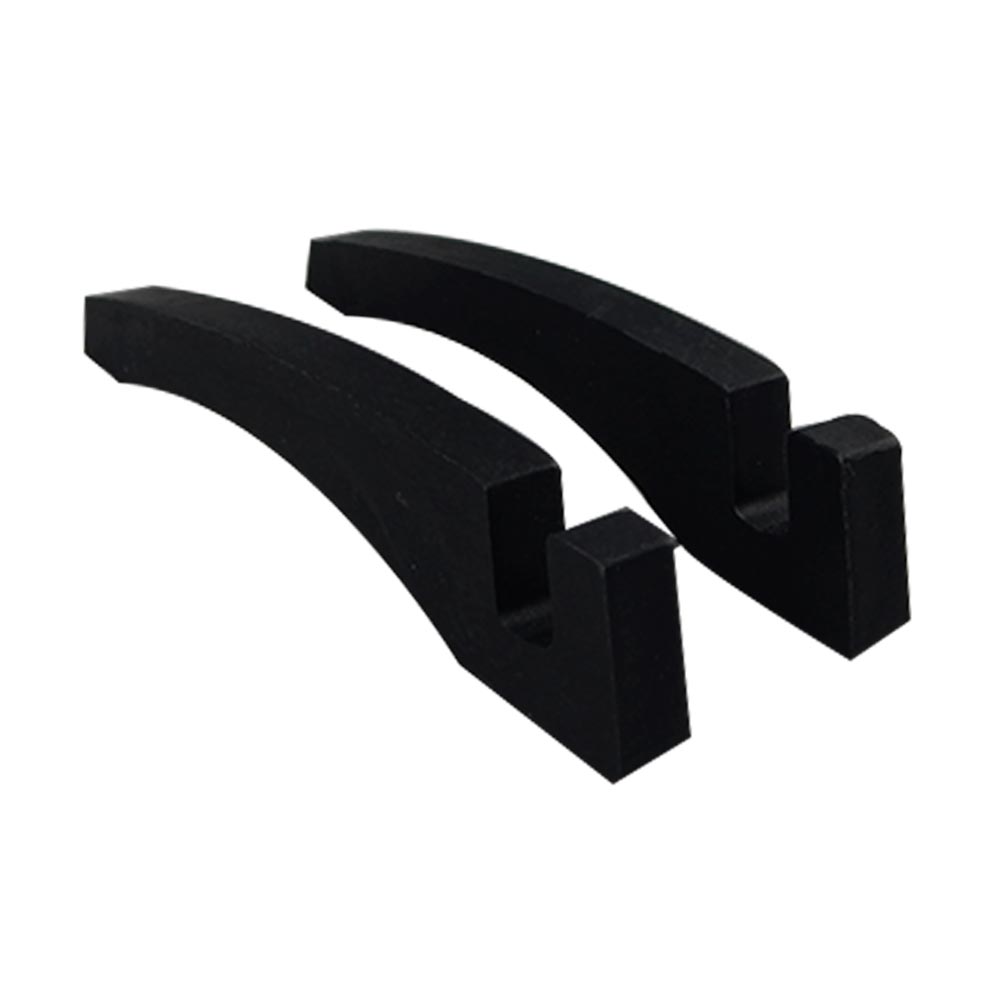 Suporte de Azulejo Plástico Preto com - Par