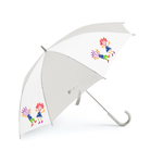 GuardaChuvaInfantilparaSublimacaonaCorBrancoTamanho87cm