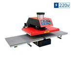 Prensa-Termica-Plana-Base-40x60-Pneumatica-com-Duas-Bandejas-Moveis---220V