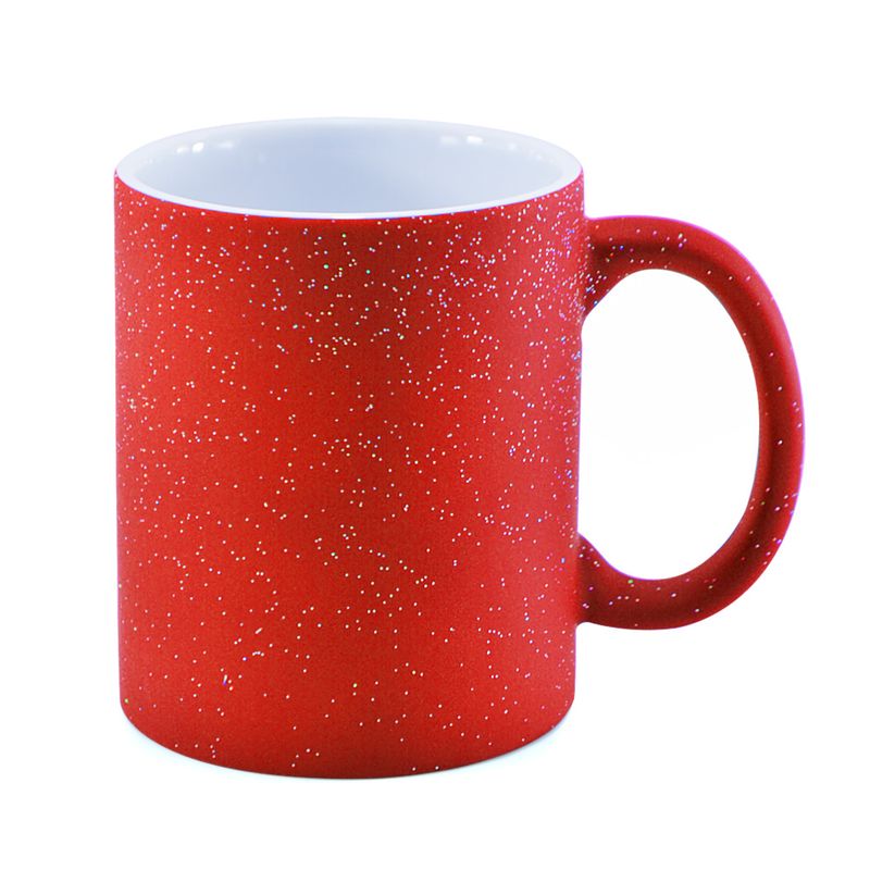 Caneca-Magica-em-Ceramica-para-Sublimacao---Vermelha-Glitter-Colorido--Muda-de-Cor-