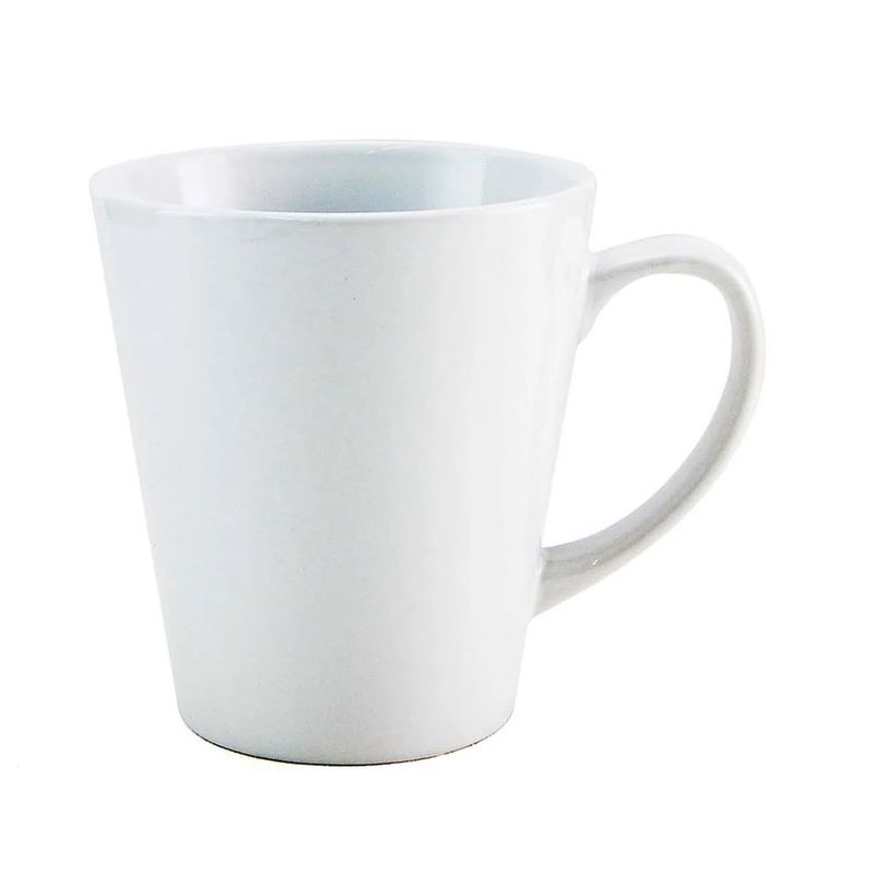 Caneca-Conica-Branca-Em-Ceramica-Resinada-Para-Sublimacao-354ml