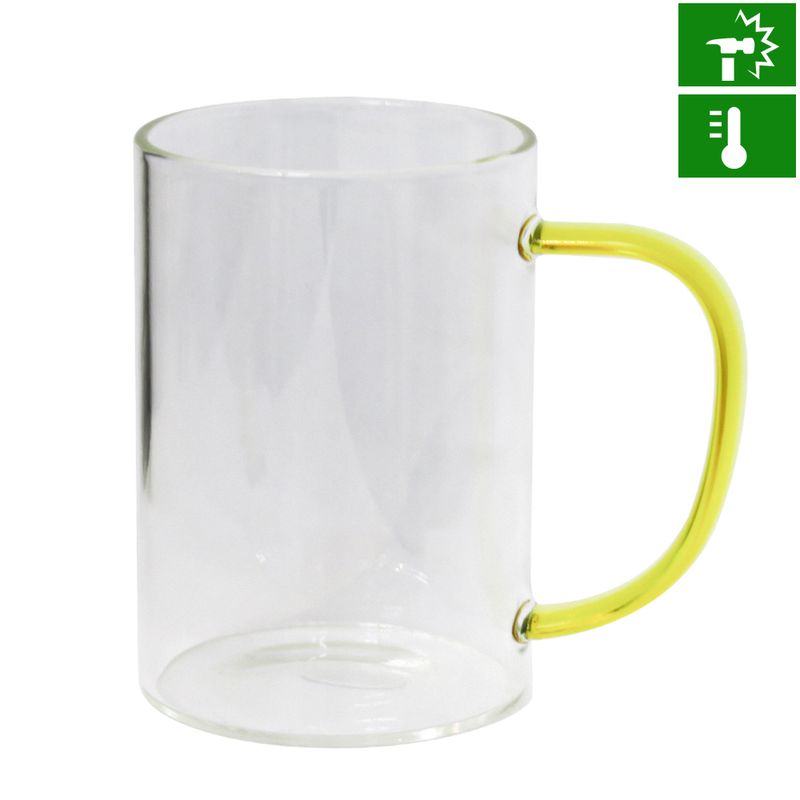 Caneca-de-Vidro-Borossilicato-Cristal-com-Alca-Amarela---300ml