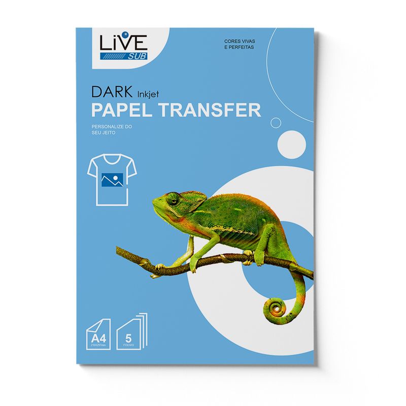 Papel-Transfer-Dark-Inkjet-LIVE-Formato-A4---5-Folhas