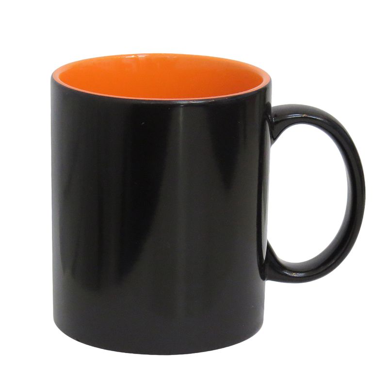 Caneca-Magica-em-Ceramica-para-Sublimacao-Preta-Semi-Brilho-com-Inteior-Laranja