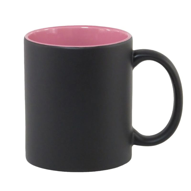 Caneca-Magica-em-Ceramica-para-Sublimacao-Preta-fosca-com-Inteior-rosa