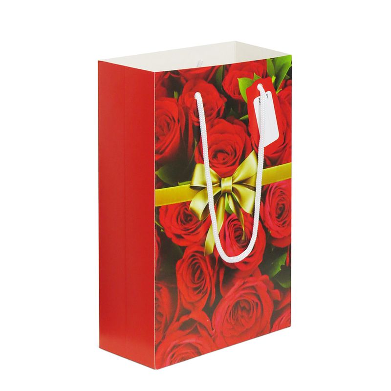 Sacolinha-de-Papelao-Decorada-Tipo-Presente-Rosas-Vermelhas-18x28x75cm