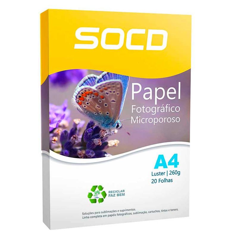 Papel-Fotografico-Microporoso-Luster-Glossy--Brilho--A4-260g---20-folhas