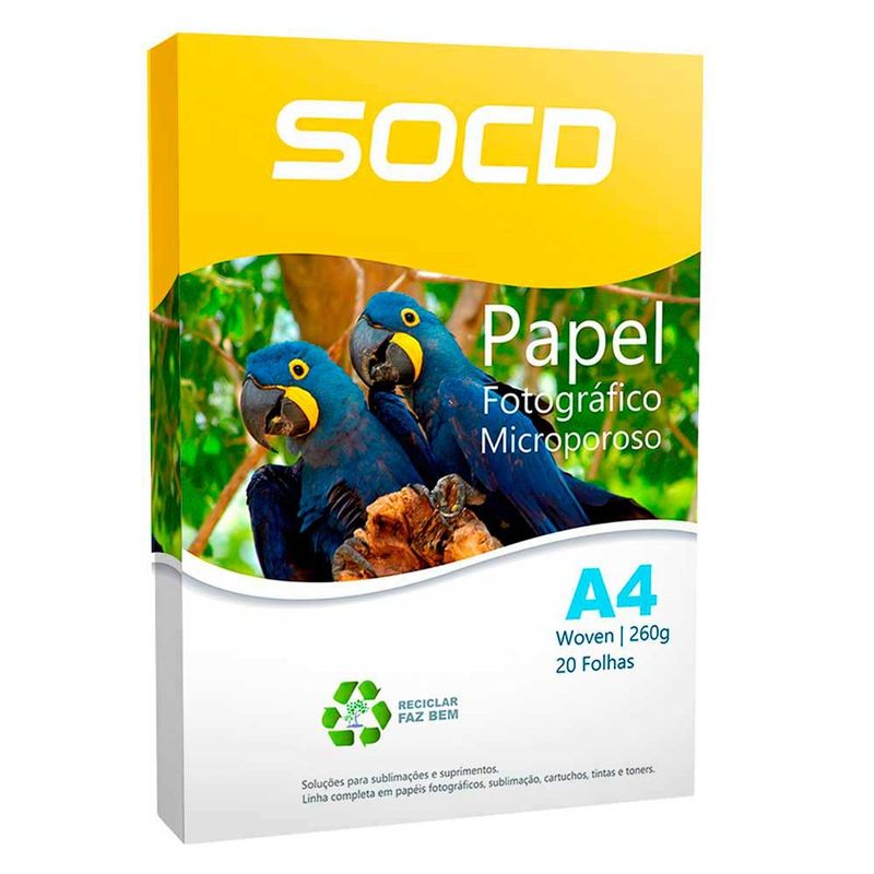 Papel-Fotografico-Microporoso-Woven-Glossy--Brilho--A4-260g---20-folhas