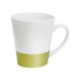 Caneca-para-Sublimacao-Conica-de-Ceramica-Base-Glitter-Ouro-Importada