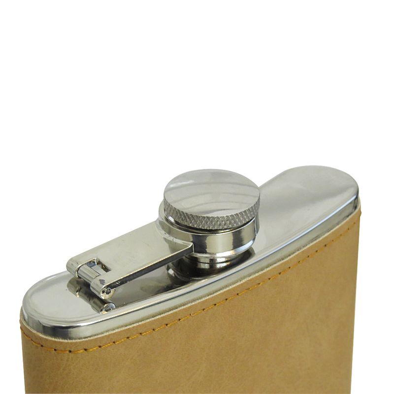 Cantil-de-Aco-Inox-com-Capa-em-Courino-Bege-para-Sublimacao---240ml-4