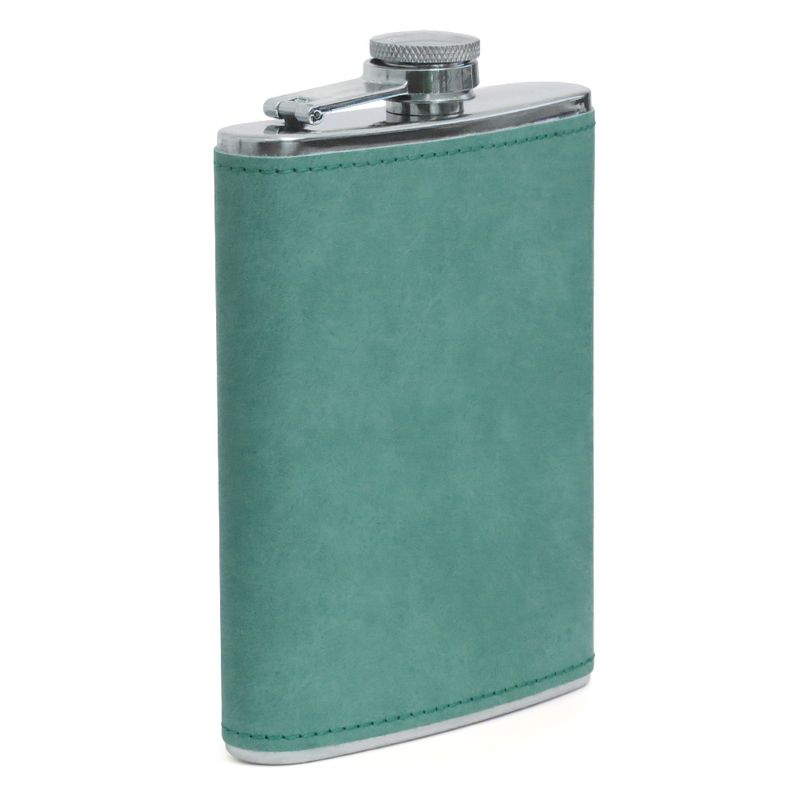 Cantil-de-Aco-Inox-com-Capa-em-Courino-Verde-para-Sublimacao---240ml