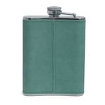 Cantil-de-Aco-Inox-com-Capa-em-Courino-Verde-para-Sublimacao---240ml-3