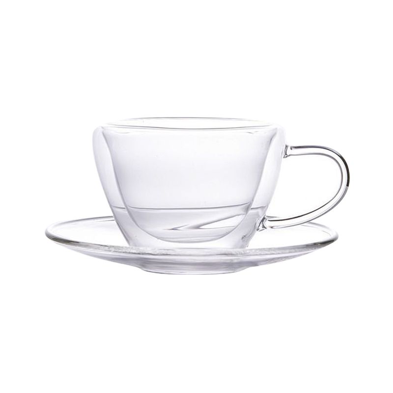 Xicara-de-Vidro-Cristal-com-Pires-Double-Wall-Elegance-de-Cafe-para-Sublimacao---90ml