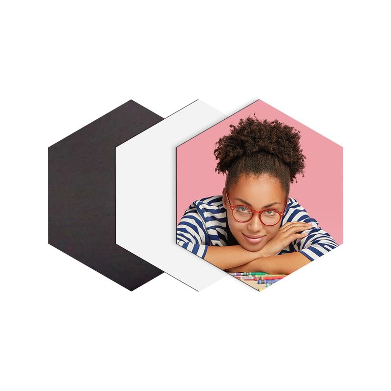 Plaquinha-de-ima-hexagonal