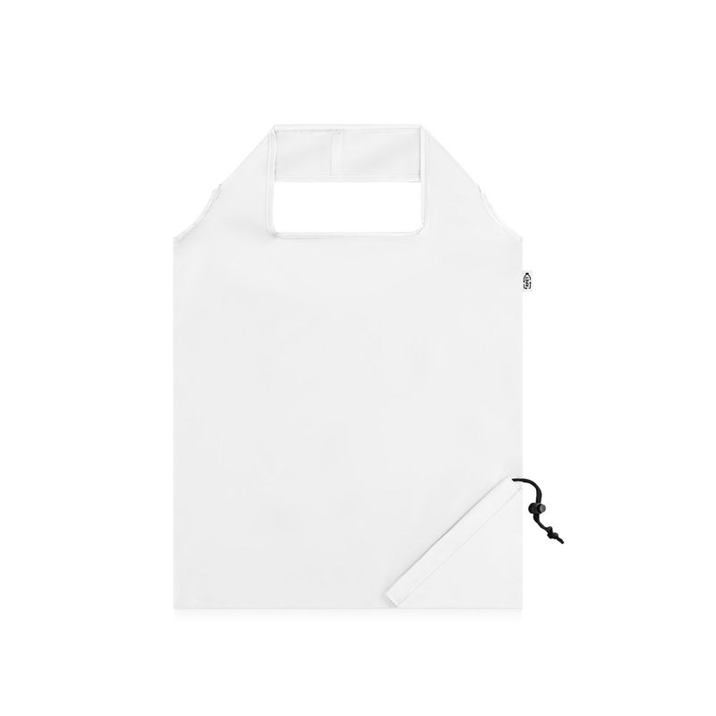 Sacola-Dobravel-em-Nylon-de-Pet-Reciclado-na-cor-Branca-Tamanho-37x42cm-2