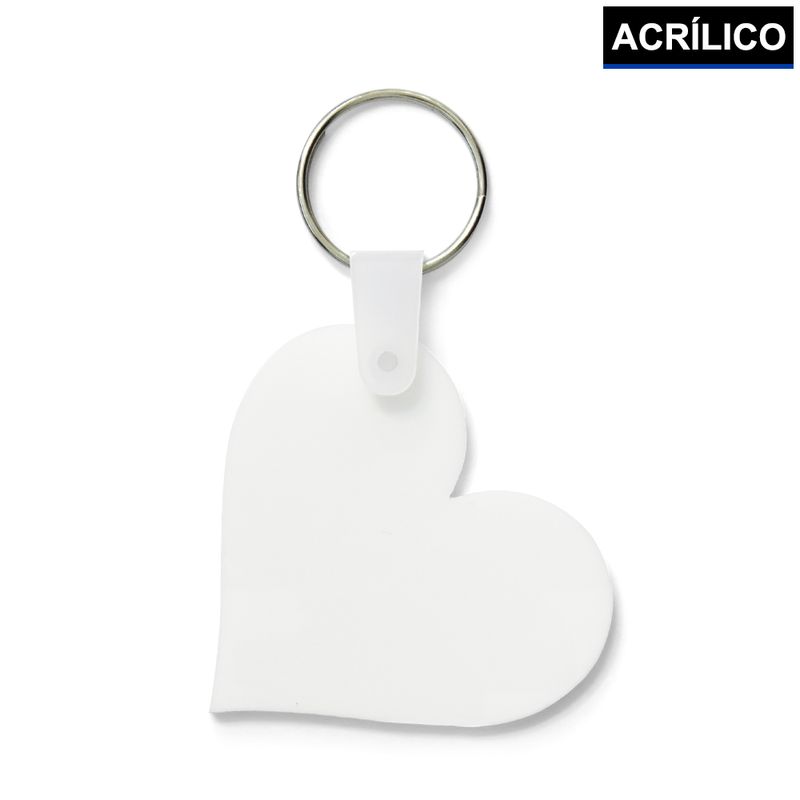Chaveiro-CoracaoAcrilico