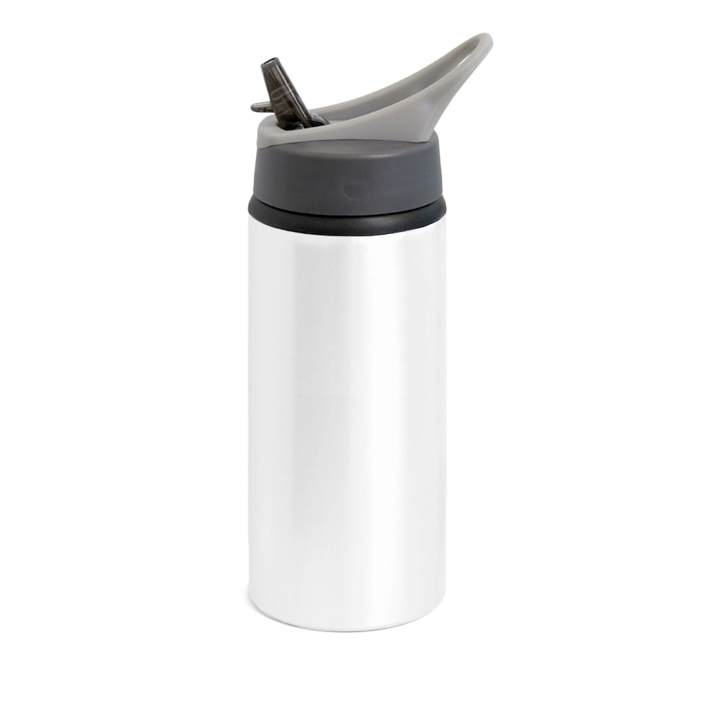  Squeeze de Alumínio Branco Bico e Alça para Sublimação - 600ml