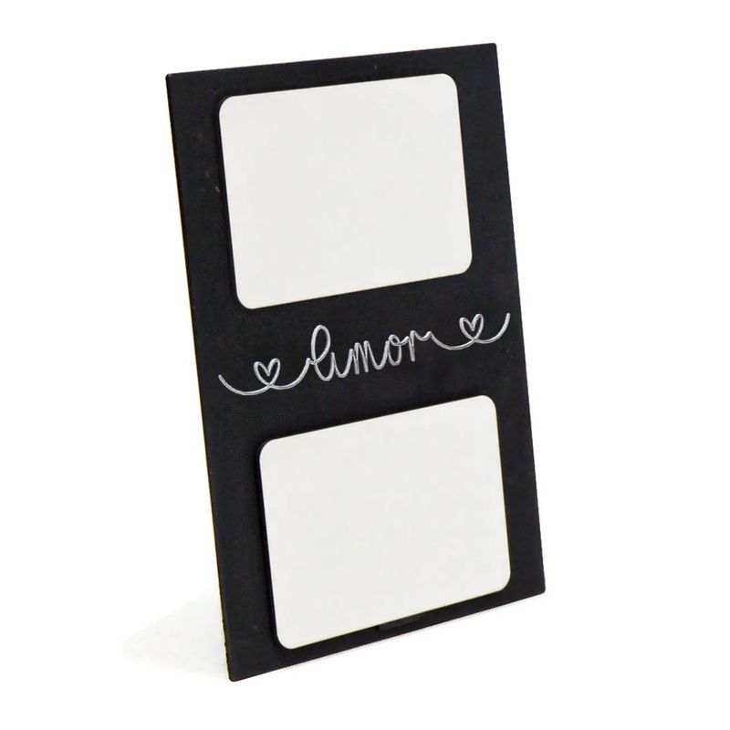 Porta-retrato-mdf-duplo-amor