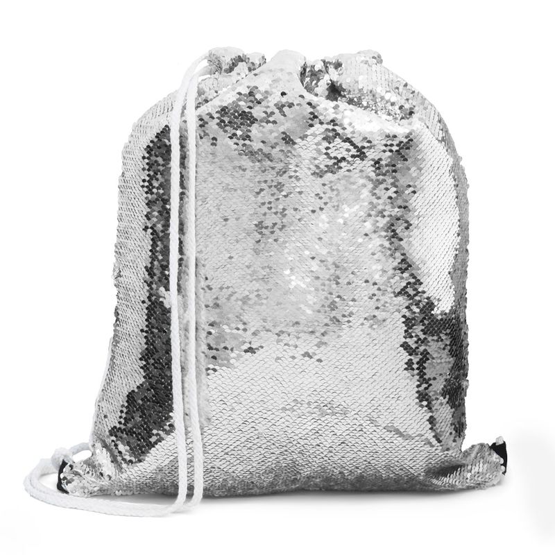 Mochila-Lantejoula-Prata