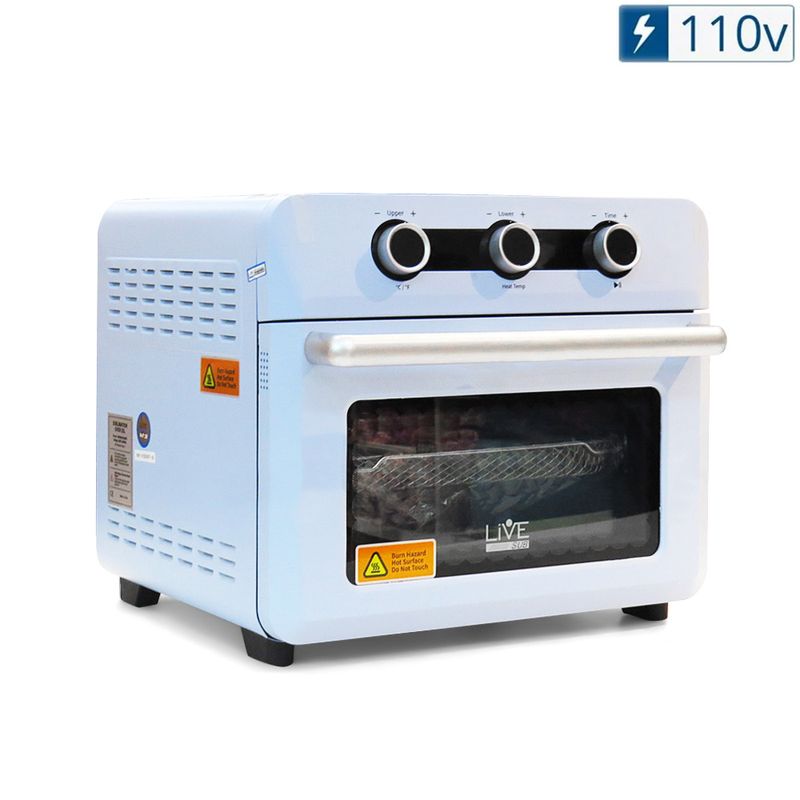 Mini-Forno-3D-de-25-litros-na-Cor-Azul-para-Sublimacao-110v