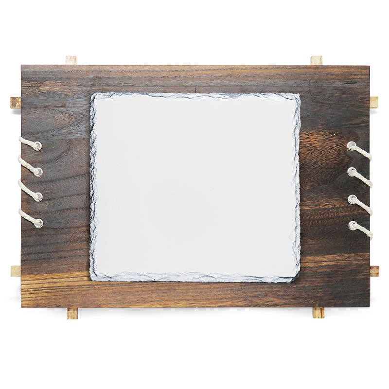 Porta-retrato-de-Pedra-para-Sublimacao-20x38cm-com-Painel-de-Madeira-35x40cm