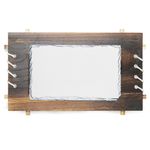 Porta-retrato-de-pedra-com-painel-de-madeira