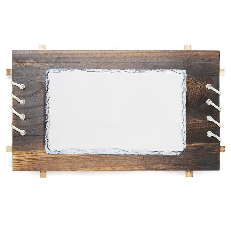 Porta-retrato-de-pedra-com-painel-de-madeira