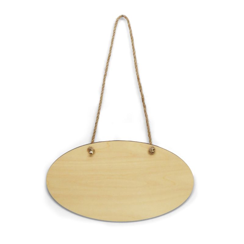 Placa-para-Porta-Oval-com-Corda-de-MDF---14x26cm