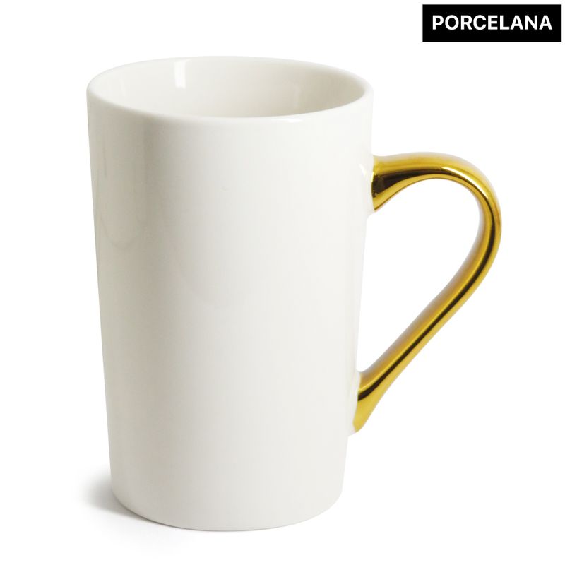 Caneca-conica-branca-alca-dourada