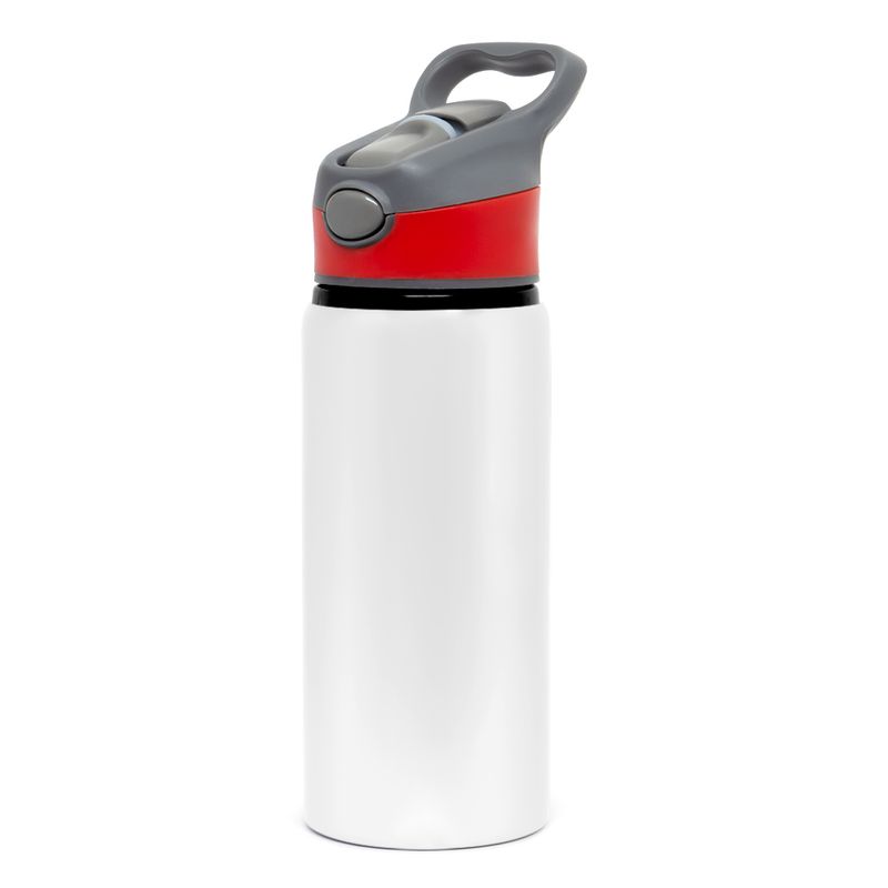 Squeeze-de-Aluminio-Branco-para-Sublimacao-com-Bico-Automatico-Tampa-Vermelha---600ml---2