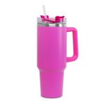 Copo-Termico-para-Laser-Aco-Inox-Pink-Fosco-com-Tampa-em-Acriilico-e-Canudo-1200ml