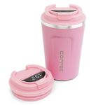 Copo-Termico-Coffee-para-Laser-Aco-Inox-com-Tampa-Digital-Rosa-Fosco-400ml