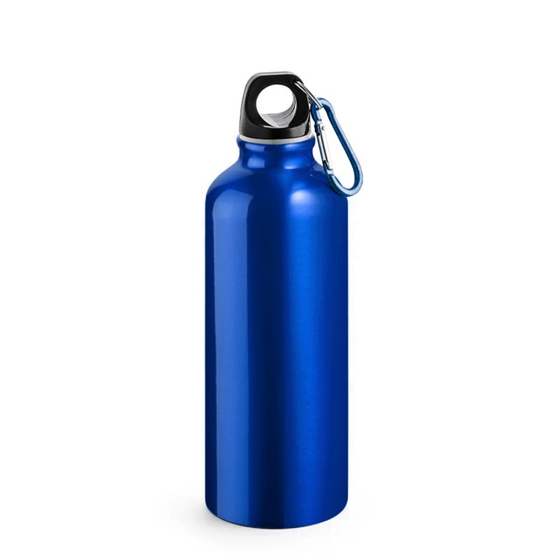 Squeeze-de-Aluminio-Azul-com-Mosquetao-para-Sublimacao-500ml