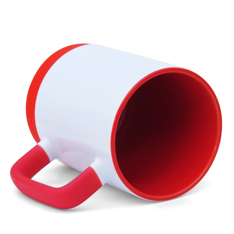 Caneca-para-Sublimacao-de-Ceramica-Branca-com-Alca-Soft-e-Base-em-Silicone-com-Interior-Vermelha-2