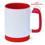 Caneca-para-Sublimacao-de-Ceramica-Branca-com-Alca-Soft-e-Base-em-Silicone-com-Interior-Vermelha-4