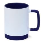 Caneca-para-Sublimacao-de-Ceramica-Branca-com-Alca-Soft-e-Base-em-Silicone-com-Interior-Azul-Escuro