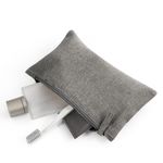 Necessaire-Algodao-Reciclado-12x23cm-Cinza