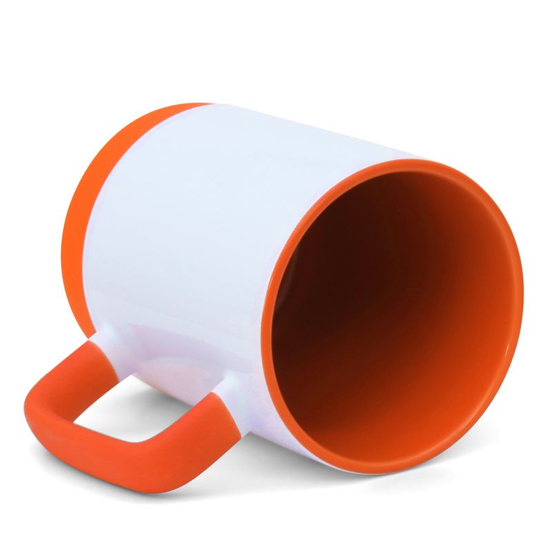Caneca-para-Sublimacao-de-Ceramica-Branca-com-Alca-Soft-e-Base-em-Silicone-com-Interior-Laranja-2