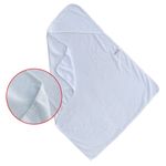 Toalha-de-Banho-Infantil-Branca-com-Capuz-para-Sublimacao-com-Vies-Branco