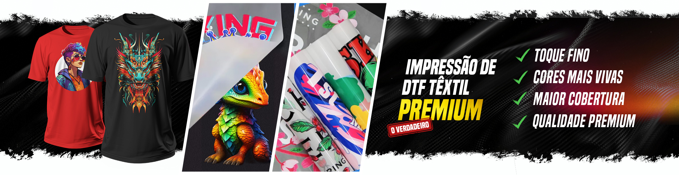 Impressão DTF Têxtil